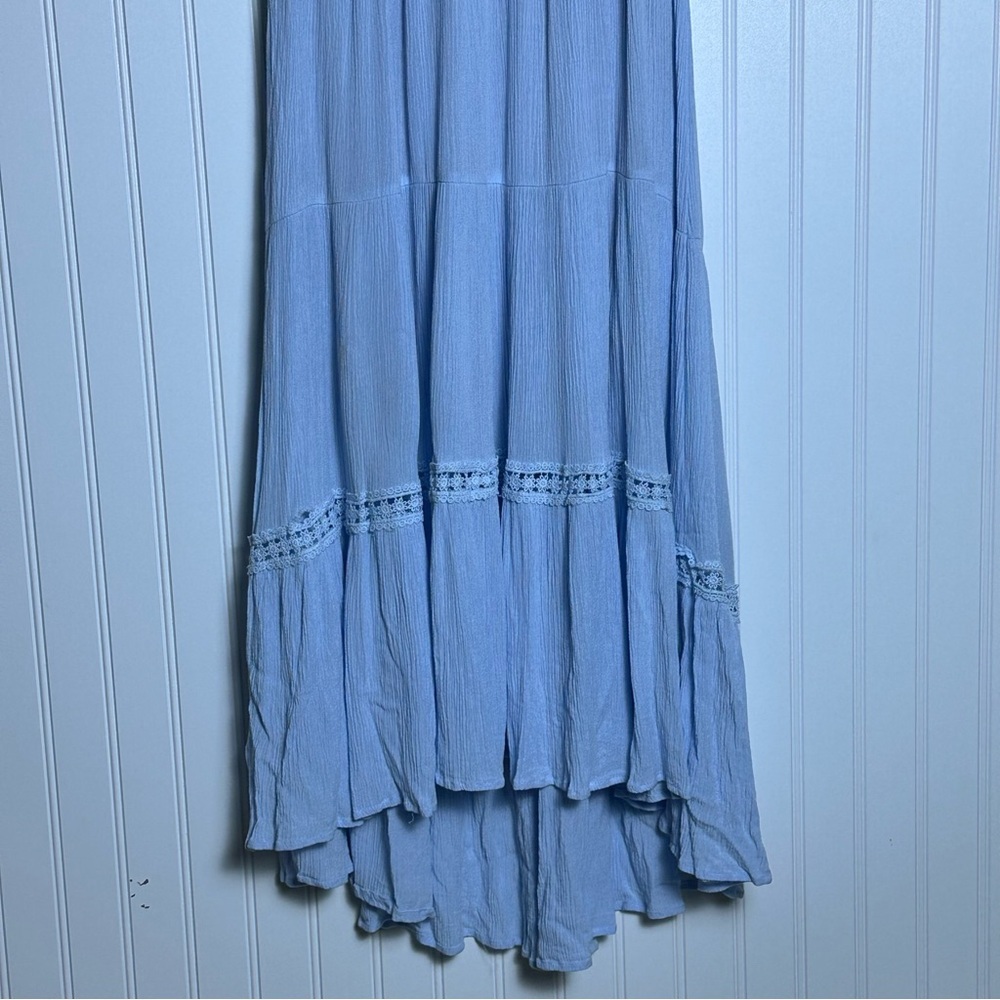 Hello Molly Light Blue Midi Dress - Picture 8 of 14